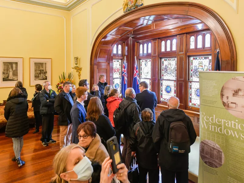 Open Days are held twice a year at Government House.