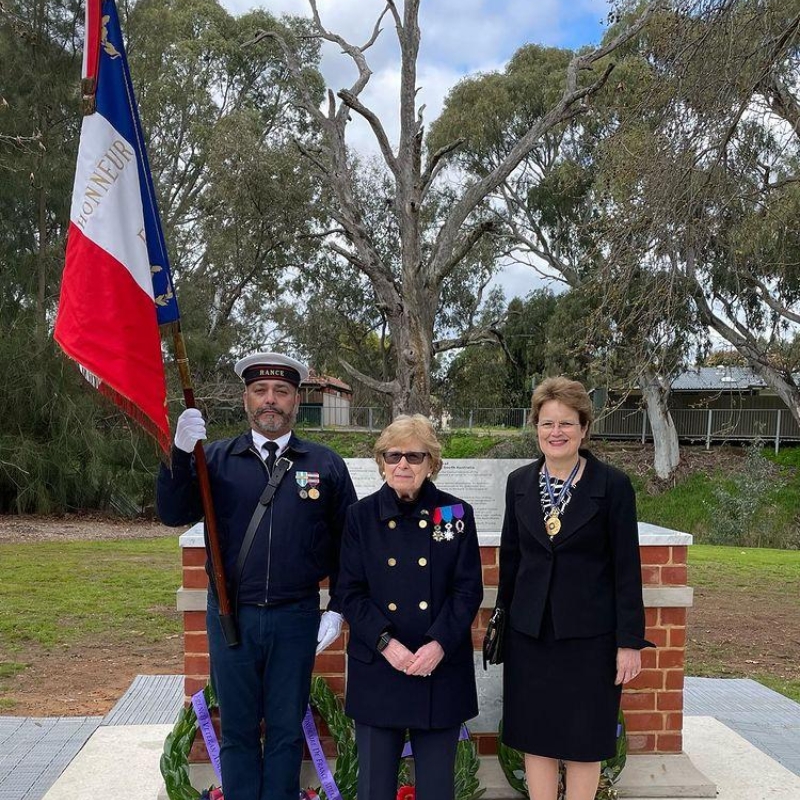 Dernancourt Memorial at the City of Tea Tree Gully.