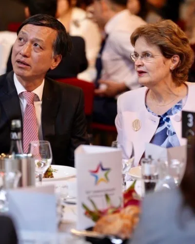 Her Excellency at the business luncheon to celebrate the 50th anniversary of the Australia Vietnam Diplomatic Relationship