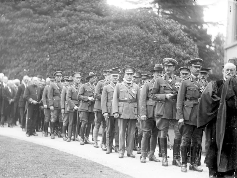 At noon on June 2, 1923 the Governor Tom Bridges held a levee at Government House in honour of the birthday of King George V.
