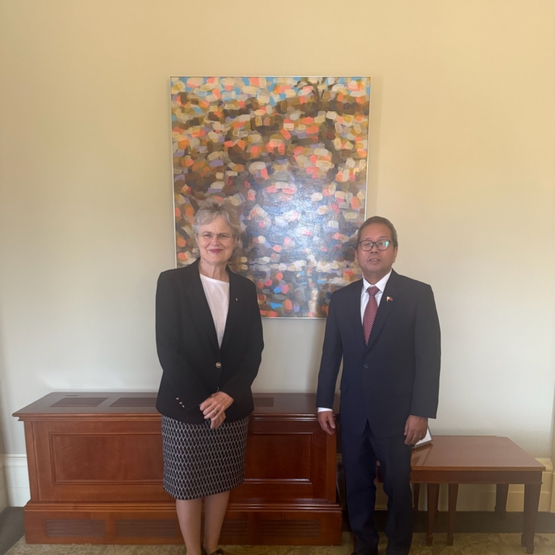 His Excellency Mr Antonio Morales Ambassador of the Republic of the Philippines to Australia
