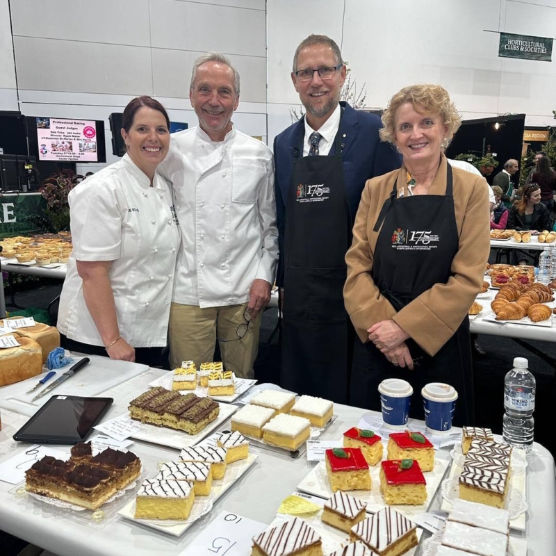 Dr Harris and Mrs Harris at the Adelaide Show Tuesday 2 September