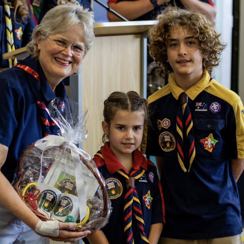 Governor at Scouts 14 March