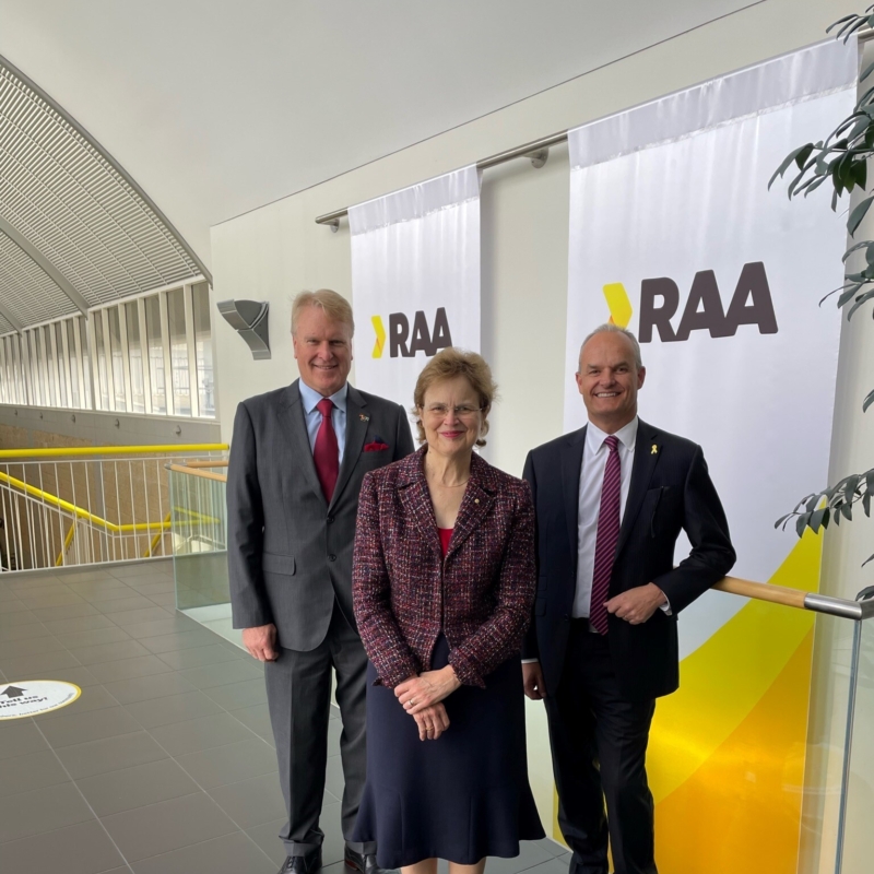 Her Excellency at RAA