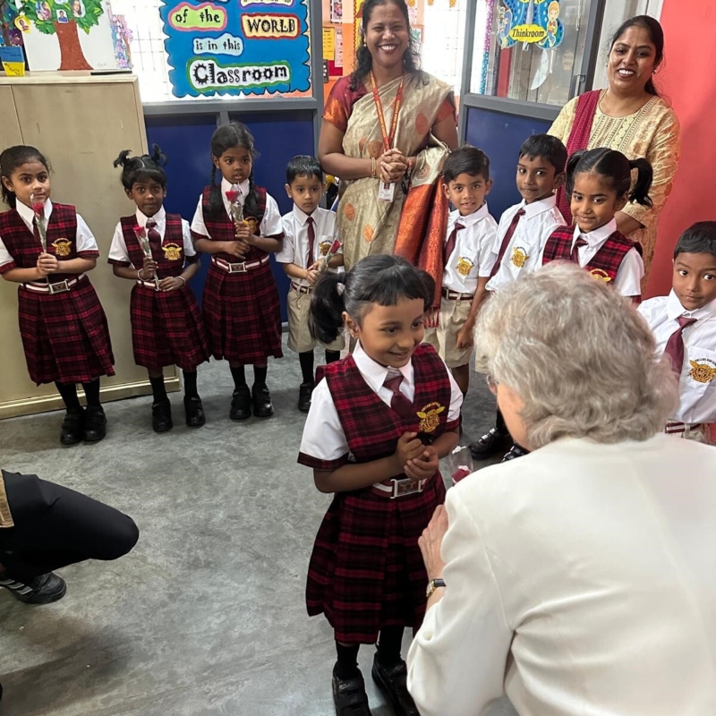 Her Excellency in Sri Lanka