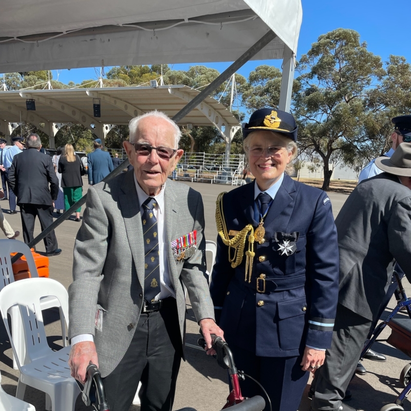 Her Excellency at RAAF